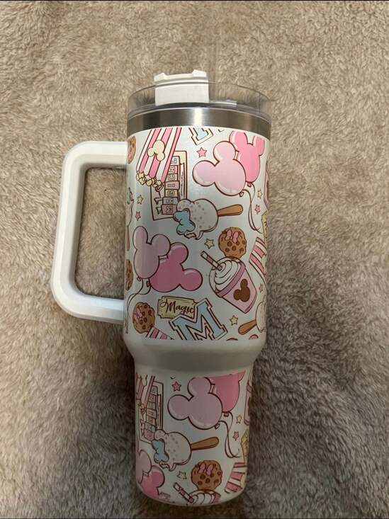 Stanley 40oz Quencher H2.0 Custom Disney Magical Park Snacks Tumbler - Picture 2 of 4